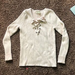 Pink hollister sweater